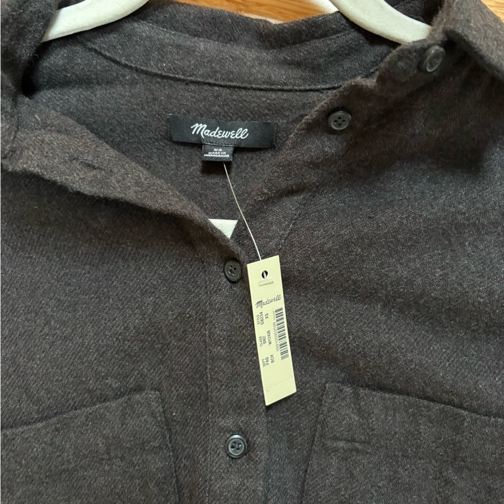 Madewell Sunday flannel shirt - Picture 2 of 3